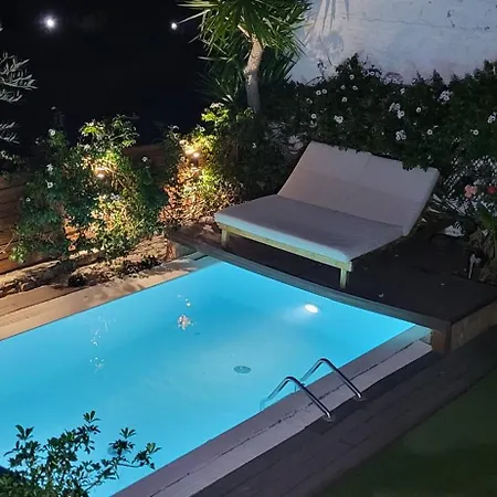 Casa Agustin Pool 27 ºc Tatil Evi *